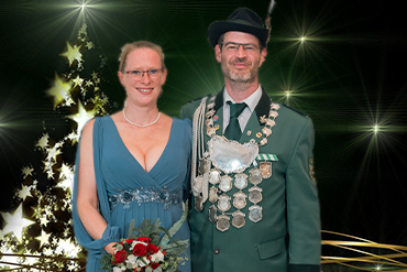 Weihnachtsgrüße unseres Königspaares